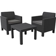 Allibert Set ORLANDO BALCONY graphite - Garden Furniture
