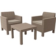 Allibert Set ORLANDO BALCONY Cappuccino - Garden Furniture