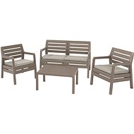 Allibert Set DELANO LOUNGE cappucino - Garden Furniture