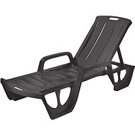 Curver chaise lounger FLORIDA - graphite - Garden Lounger