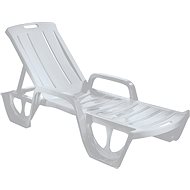Curver lehátko FLORIDA  - světle šedá - Garden Lounger