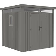 ROJAPLAST Garden house ANNA B, grey 222 × 230 × 230 cm - Garden Shed