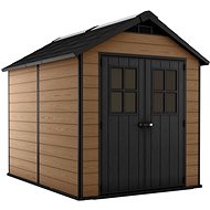 KETER Garden house NEWTON 759, brown 252 × 228 × 287 cm - Garden Shed