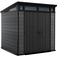 KETER Garden house CORTINA 7x7, anthracite 226 × 216 × 218 cm - Garden Shed