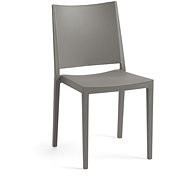 ROJAPLAST Židle zahradní MOSK, šedá - Zahradní židle