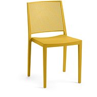 ROJAPLAST Garden chair GRID, mustard yellow - Garden Chair