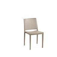 ROJAPLAST Garden chair BARS, taupe - Garden Chair