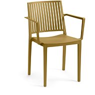ROJAPLAST Garden chair BARS ARMCHAIR, camel brown - Garden Chair