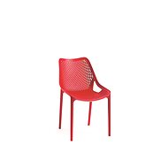 ROJAPLAST Garden chair BILROS, red - Garden Chair