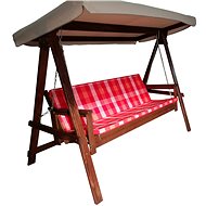 ROJAPLAST ADELAIDA Swing, Red - Garden Swing
