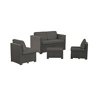 ALLIBERT MODUS Set Graphite - Garden Furniture