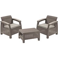ALLIBERT CORFU WEEKEND Cappucino - Garden Furniture