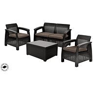ALLIBERT CORFU BOX Brown - Garden Furniture