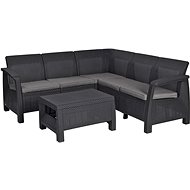 ALLIBERT CORFU RELAX graphite - Garden Furniture