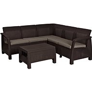 ALLIBERT CORFU RELAX brown - Garden Furniture
