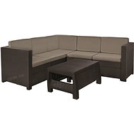 ALLIBERT PROVENCE Set brown - Garden Furniture