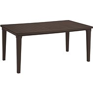 ALLIBERT FUTURA table brown - Garden Table
