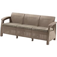 CORFU LOVE SEAT MAX Cappuccino - Garden Bench
