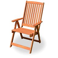 ROJAPLAST Chair HOLIDAY stained - Garden Armchair