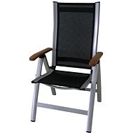 Sun Garden ASS COMFORT Chair Silver/Black - Garden Chair