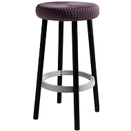 KETER COZY BAR STOOL Purple - Garden Chair