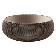 KETER Flowerpot COZIES L brown - Flower Pot