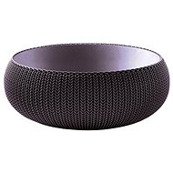 KETER Flower coat COZIES L dark purple - Flower Pot