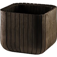 KETER CUBE PLANTER M flower pot brown - Flower Pot