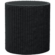 KETER Flower LARGE CYLINDER graphite - Flower Pot