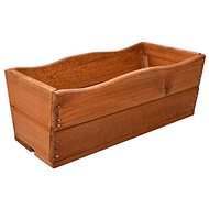 ROJAPLAST Kvetináč 44 cm, hnedý - Truhlík