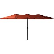ROJAPLAST Umbrella DOUBLE ZWU-307 terracotta - Sun Umbrella