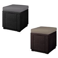 KETER Garden stool CUBE - Ottoman