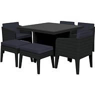 ALLIBERT COLUMBIA 7 Graphite - Garden Furniture