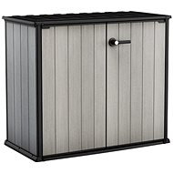 KETER Garden cabinet TOOL (PATIO) STORE, 120 × 140 × 73 cm, grey - Garden Storage Cabinet