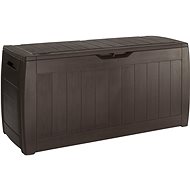 KETER Garden storage box HOLLYWOOD, volume 270 l, brown - Garden Bbox