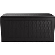 KETER storage box RATTAN graphite - Garden Bbox