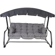 ROJAPLAST Garden swing for 4 persons RAVENNA - Garden Swing