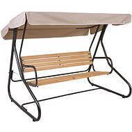 ROJAPLAST Garden swing for 3 persons TOLEDO - Garden Swing
