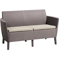 KETER bench SALEMO 2 SEATERS SOFA cappuchino - Garden Bench