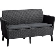 KETER bench SALEMO 2 SEATERS SOFA graphite - Garden Bench