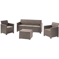 KETER EMMA 3 SEATERS SOFA SET - Garden Furniture