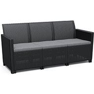 KETER Garden bench CLAIRE SOFA, 163 cm, graphite - Garden Bench