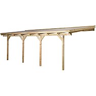Weka Wooden garden pergola 671 (7 × 3 m) - Pergola