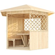 Weka Wooden garden gazebo 233 (283 × 327 × 245 cm) - Garden Gazebo