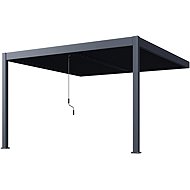 RojaPlast Bioclimatic pergola Intro Duo 4 × 4 m, aluminium - for wall - Pergola