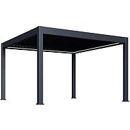 Rojaplast Luxury electric bioclimatic pergola Prestige 4 × 4, aluminium - freestanding - Pergola