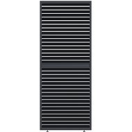 Rojaplast Shading panel anthracite - folding slats, horizontal 1 m for bioclimatic pergola - Screen