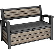 Keter Deco Garden Bench 227 l Ashwood - Garden Bench