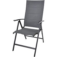 Rojaplast armchair ZWC-235 aluminium recliner grey - Garden Chair