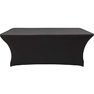 Rojaplast Catering table cover 180 × 75 cm black - Protective Cover